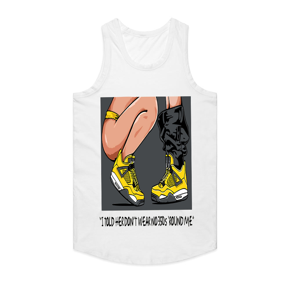 Sneaker Flex: Yellow Heat Tee