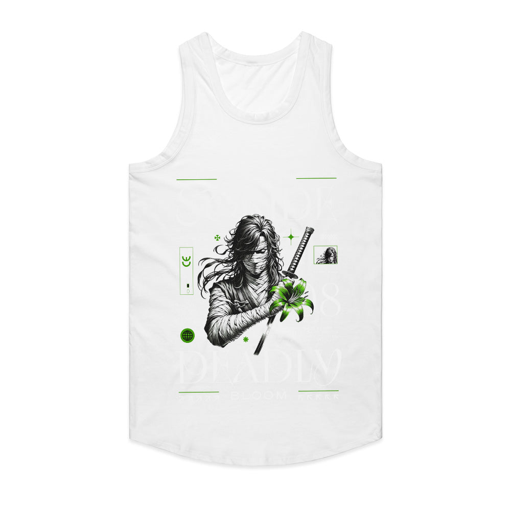 Silent Stride: Deadly Bloom Ninja Tee