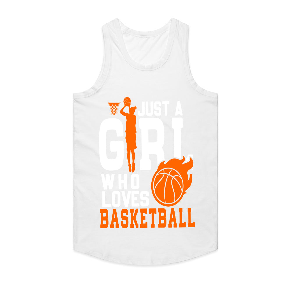 Court Queen: Just a Girl Who Loves Basketball Tee
