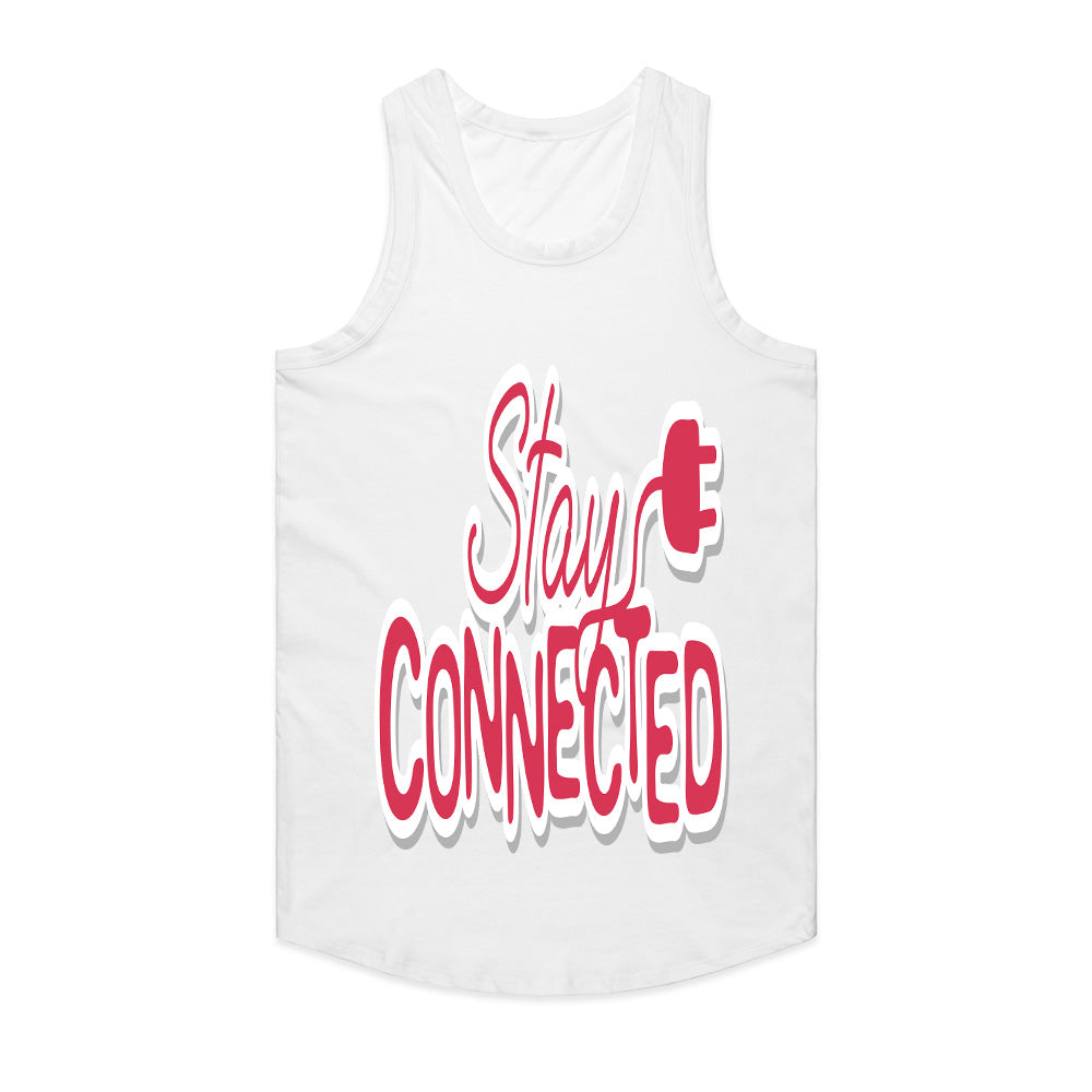 Stay Connected" Power Up Tee