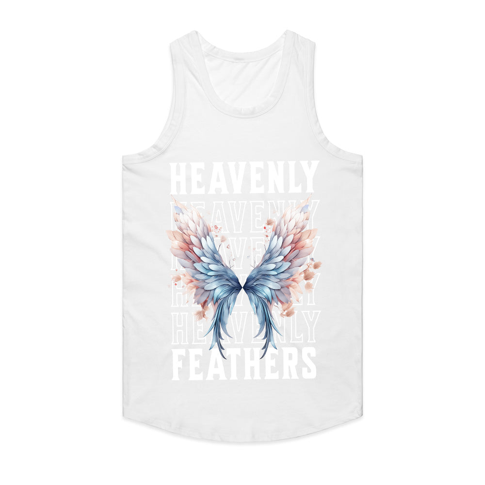 Heavenly Feathers: Angelic Winged Elegance Tee