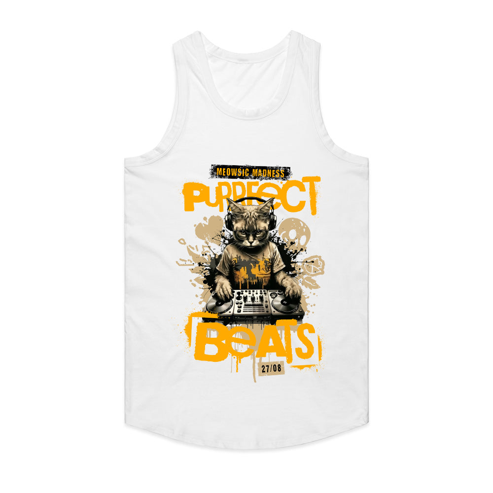 Purrfect Beats: Meowsic Madness DJ Tee