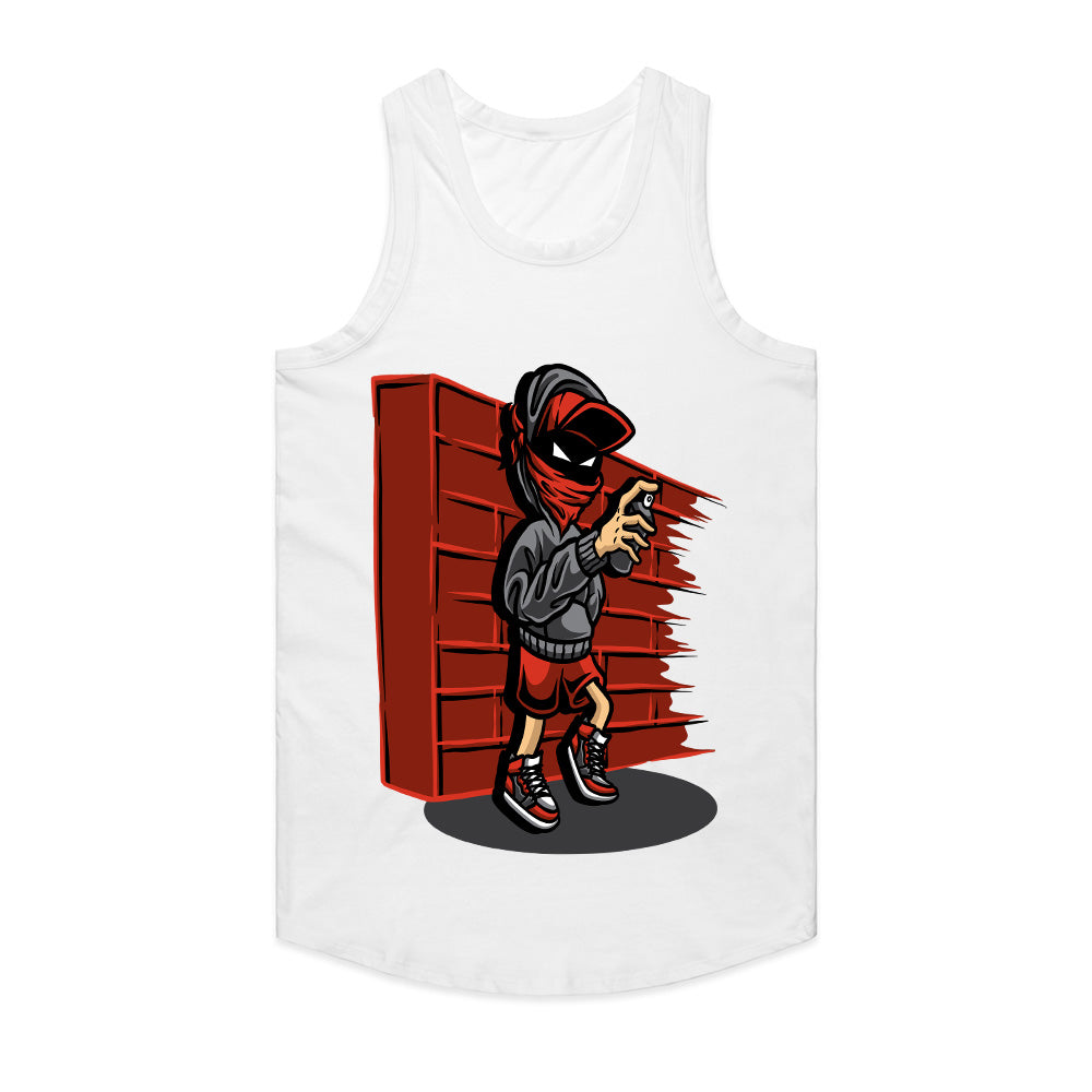 Street Tagger: Urban Rebel Graffiti Tee
