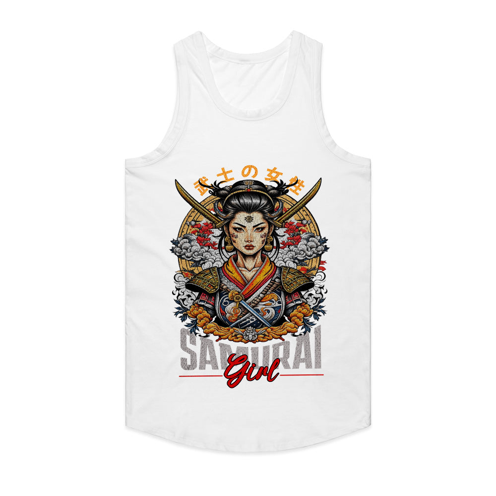 Bushido Beauty: Samurai Girl Warrior Tee