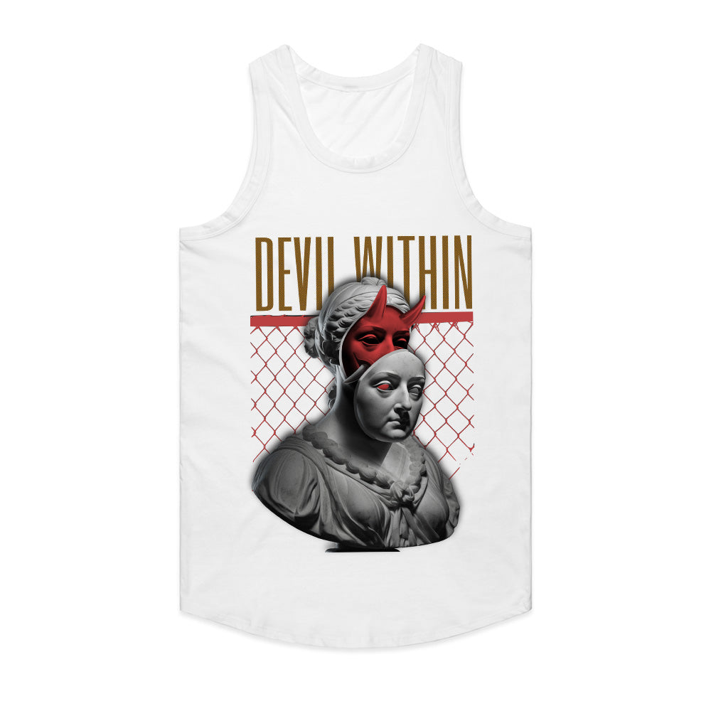 Devil Within" Masked Bust Tee