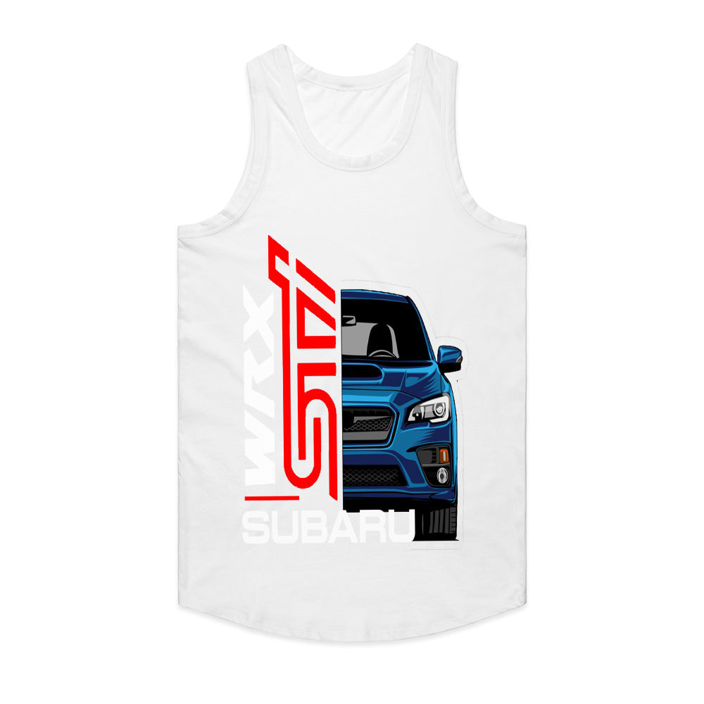 Subaru WRX STI Front Profile T-Shirt – Bold Performance Statement