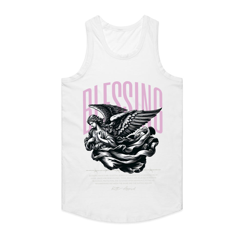 Divine Whisper: Blessing Angel Graphic Tee