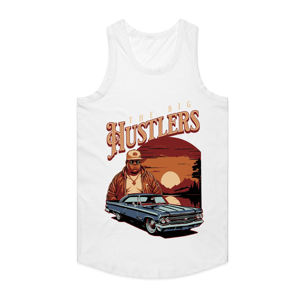 The Big Hustlers: Sunset Drive Classic Car Graphic Tee