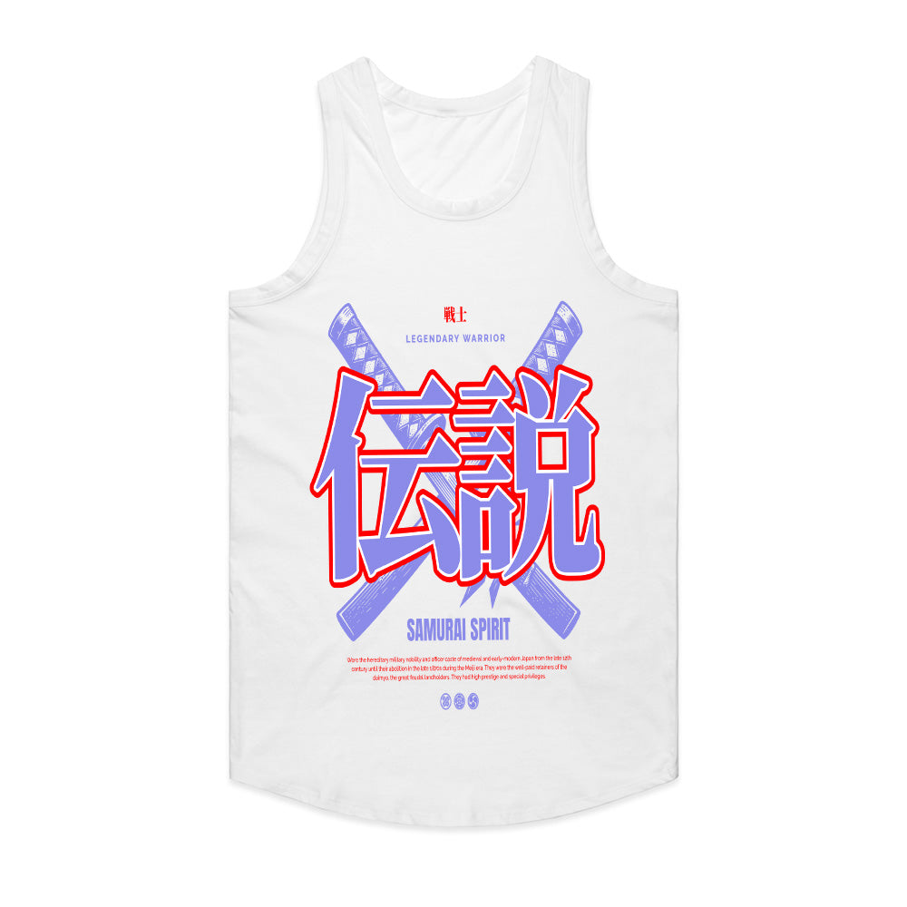 Samurai Spirit" Legendary Warrior Kanji Tee