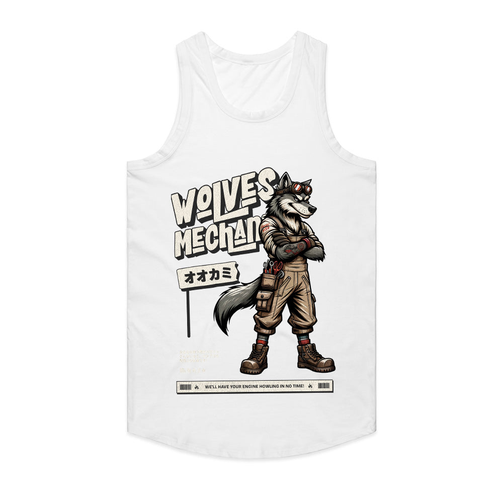 Alpha Tune: Wolves Mechanic Garage Tee