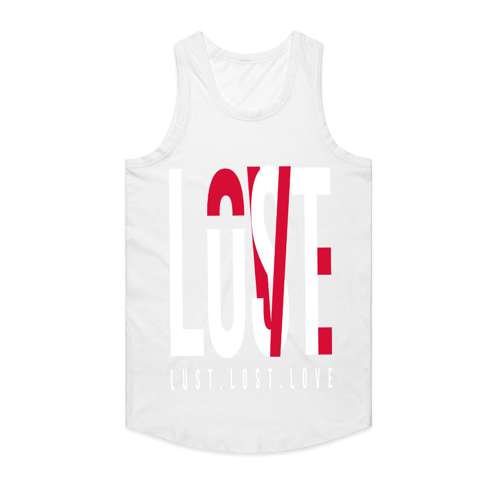 Lust Lost Love Anarchy Text Tee
