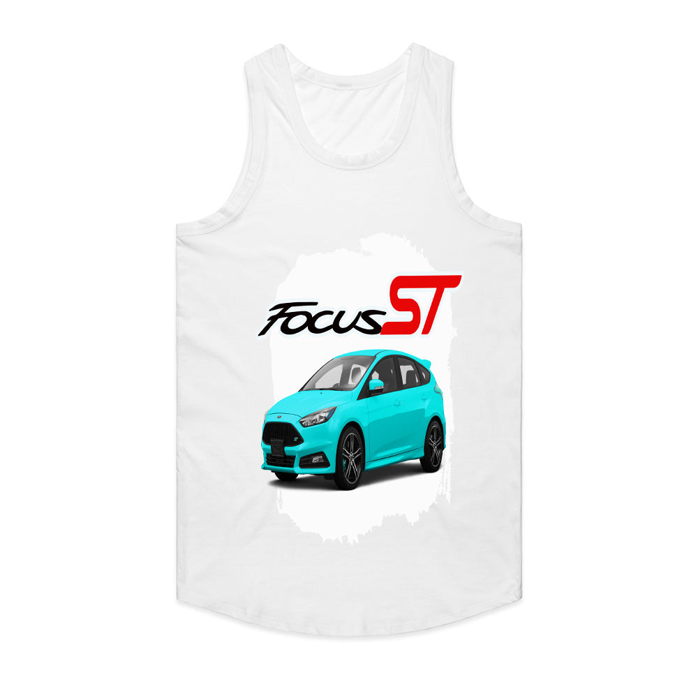 Focus ST Turbo Hatch T-Shirt – Teal Edition Performance Wear