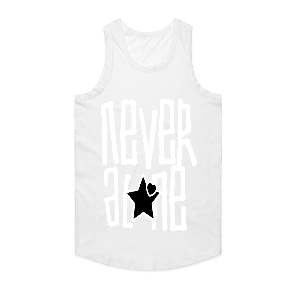 Never Alone: Heart & Star Statement Tee