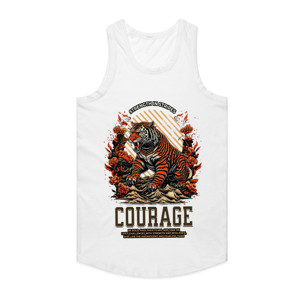 Strength in Stripes: The Courageous Tiger