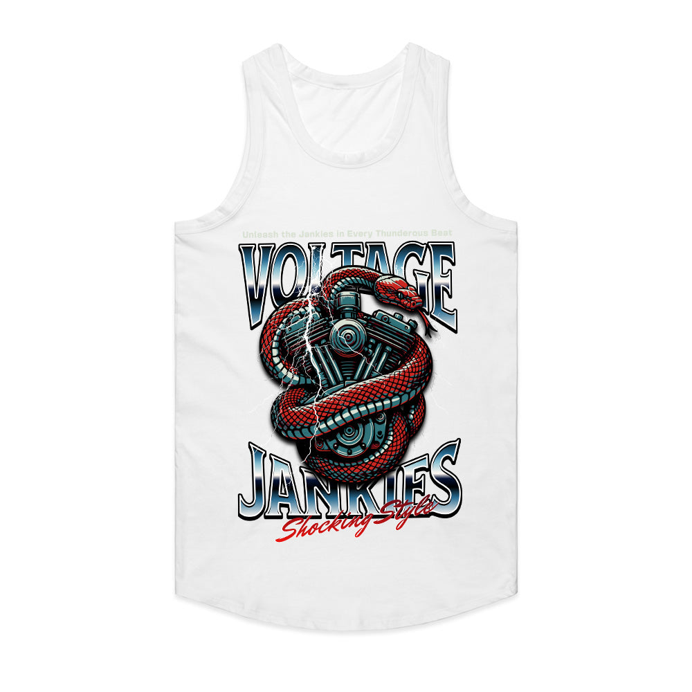 Voltage Junkies Biker T-Shirt – Shocking Style, Electrifying Power