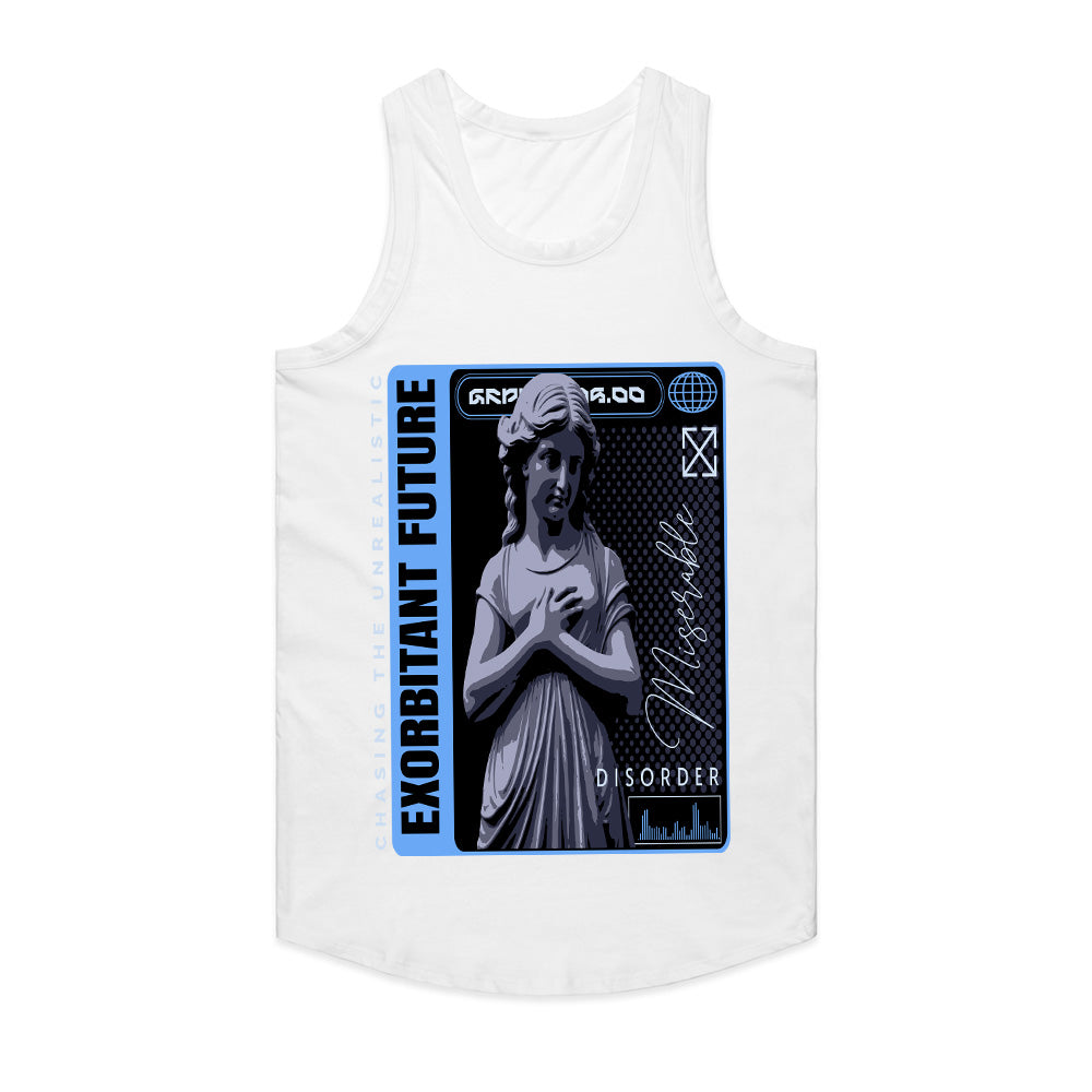 Digital Despair: “Exorbitant Future” Gothic Glitch Tee