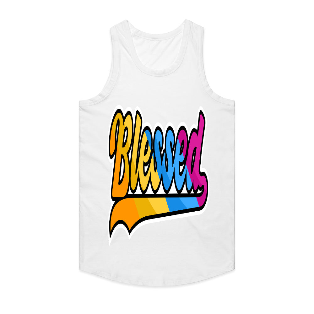 Retro Blessed Vibes Statement Tee