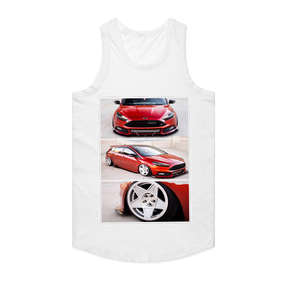Ford Focus ST Slammed Edition T-Shirt – Static Stance Perfection