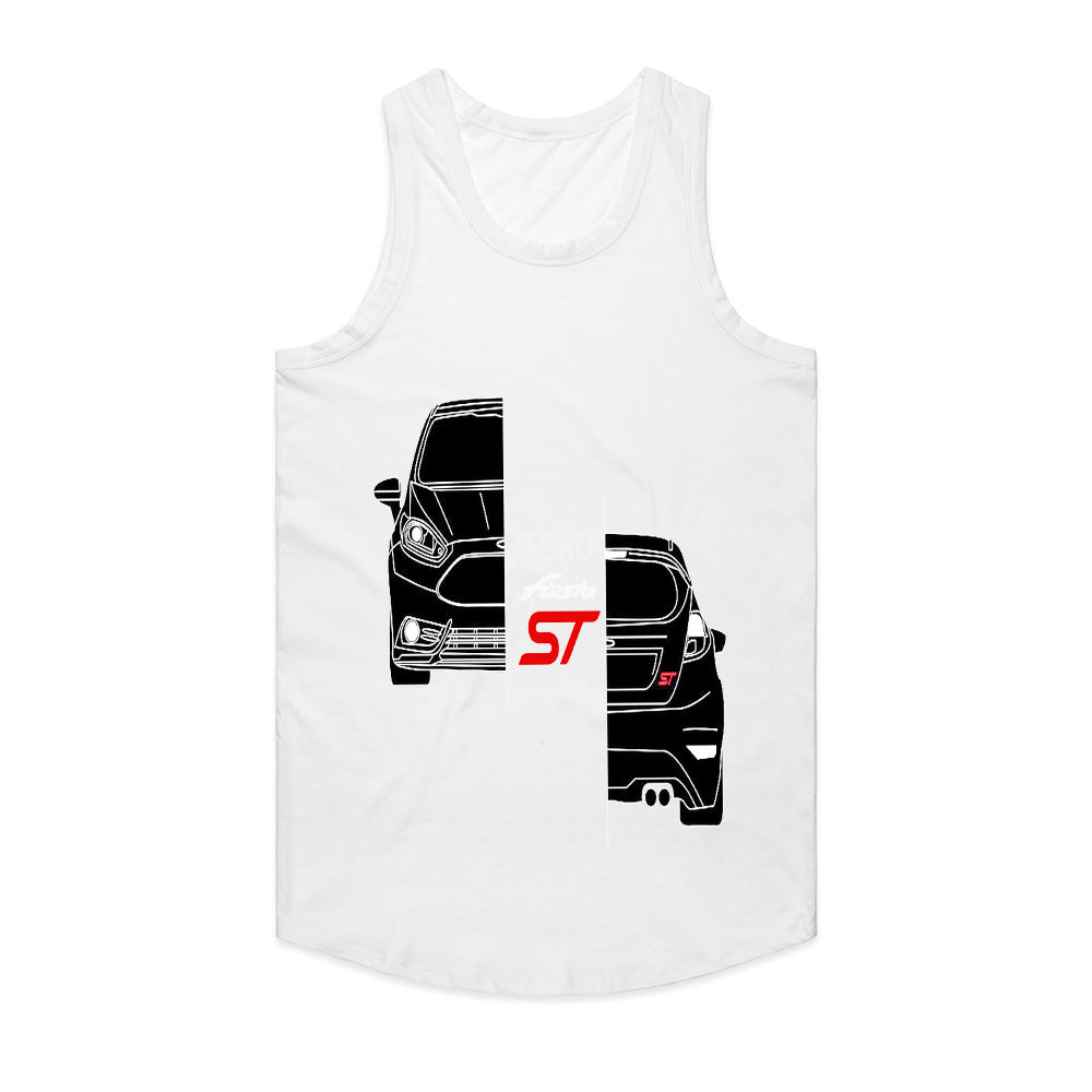 Ford Fiesta ST Blueprint T-Shirt – Hot Hatch Line Art Edition