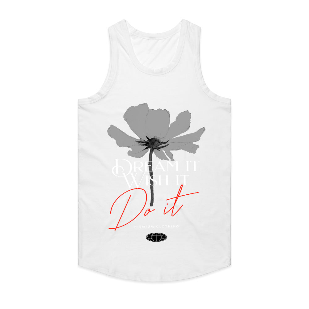 Dream. Wish. Do: Floral Motivation Tee