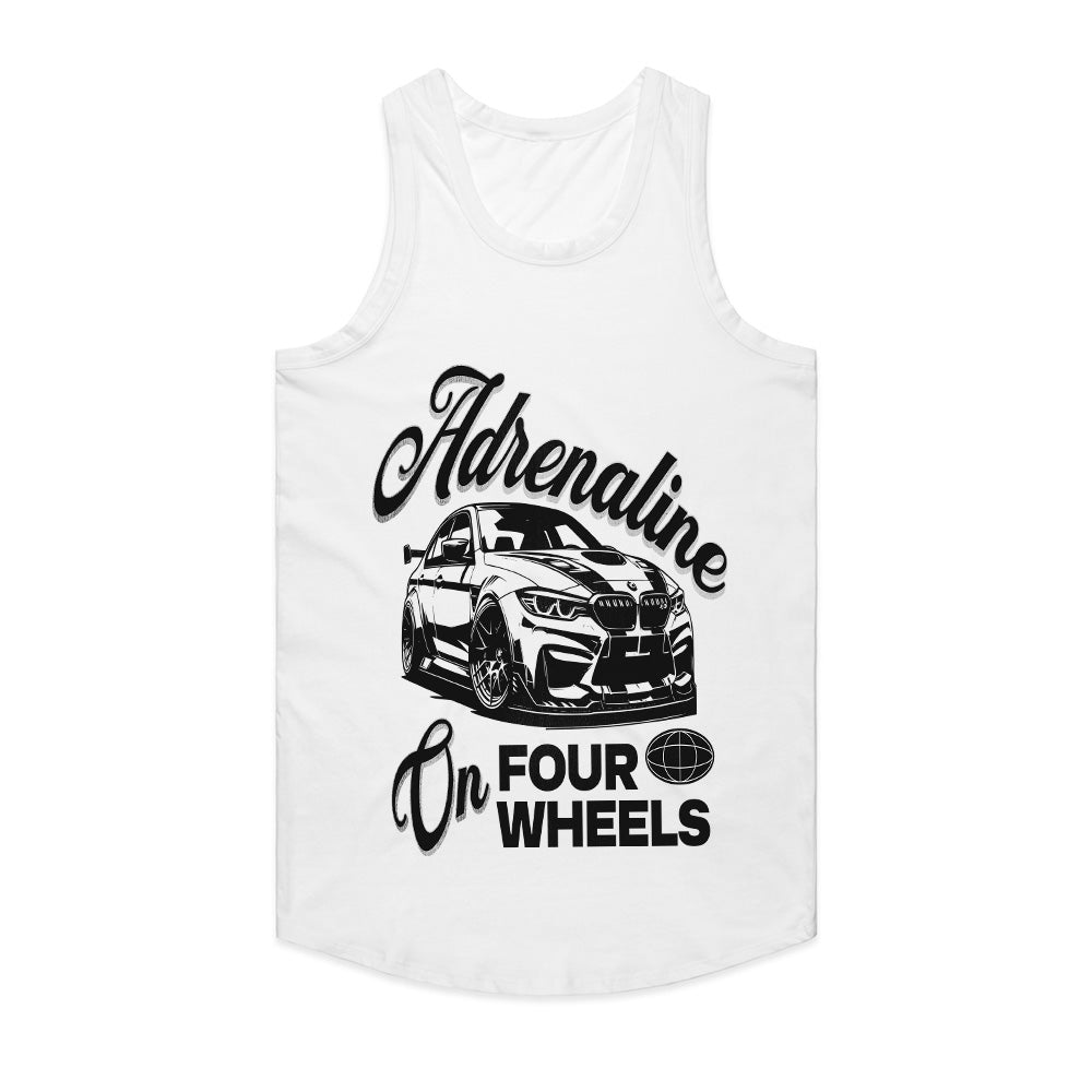 Adrenaline On Four Wheels T-Shirt – Pure Racing Passion Edition