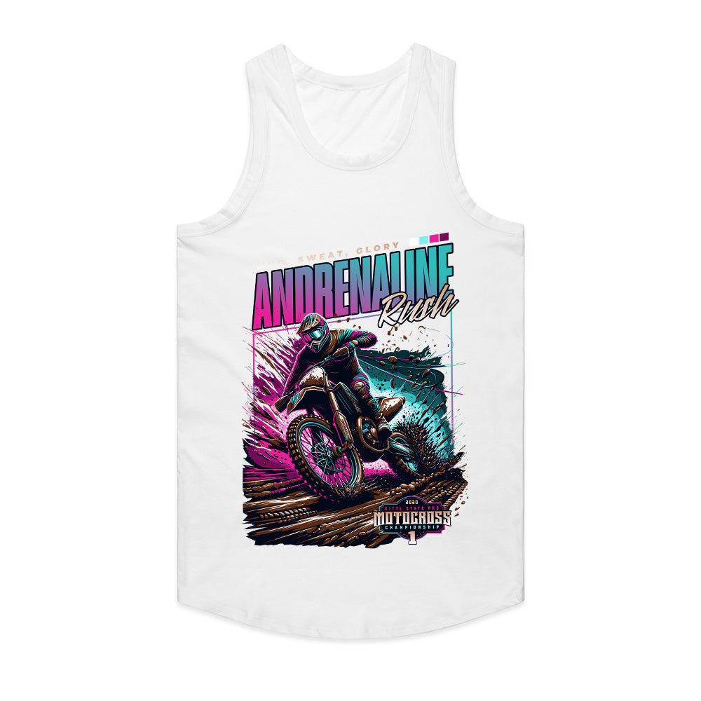 Adrenaline Rush – High-Speed Motocross Championship T-Shirt