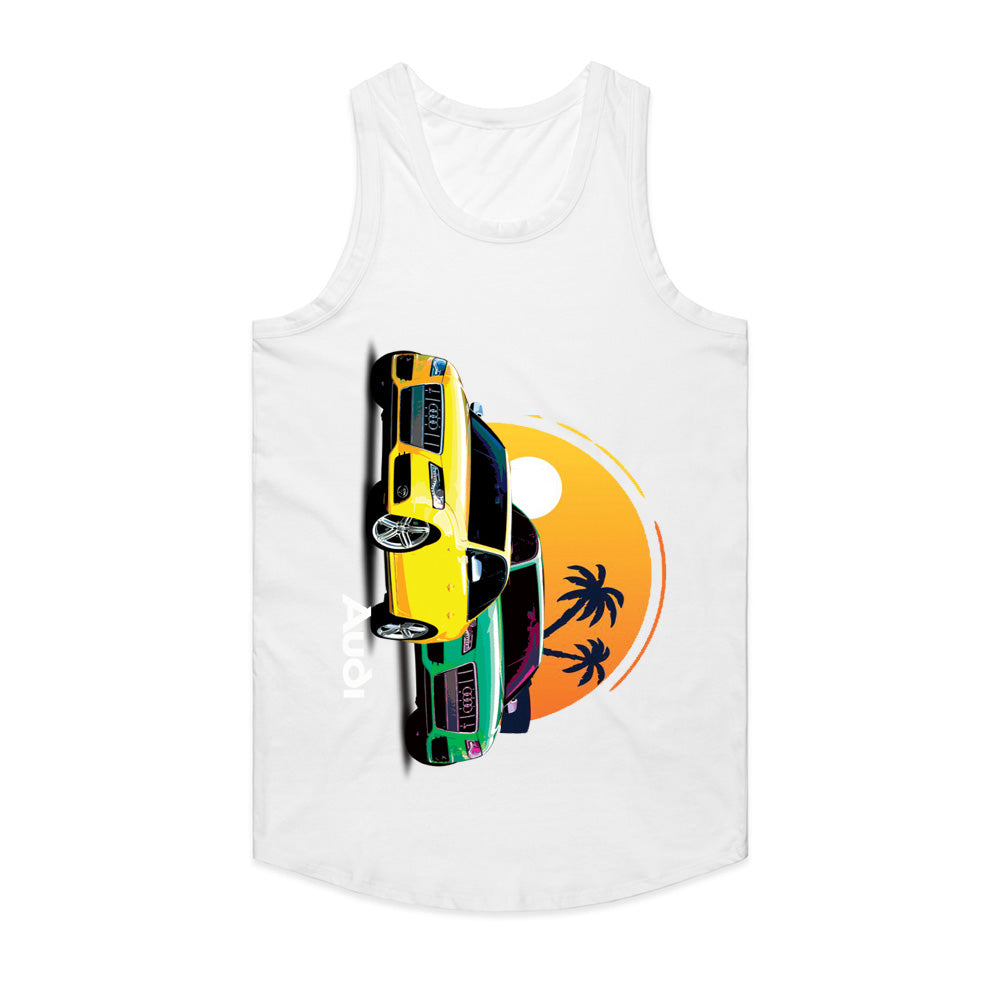 Audi Sunset Street T-Shirt – Tropical Cruise Edition