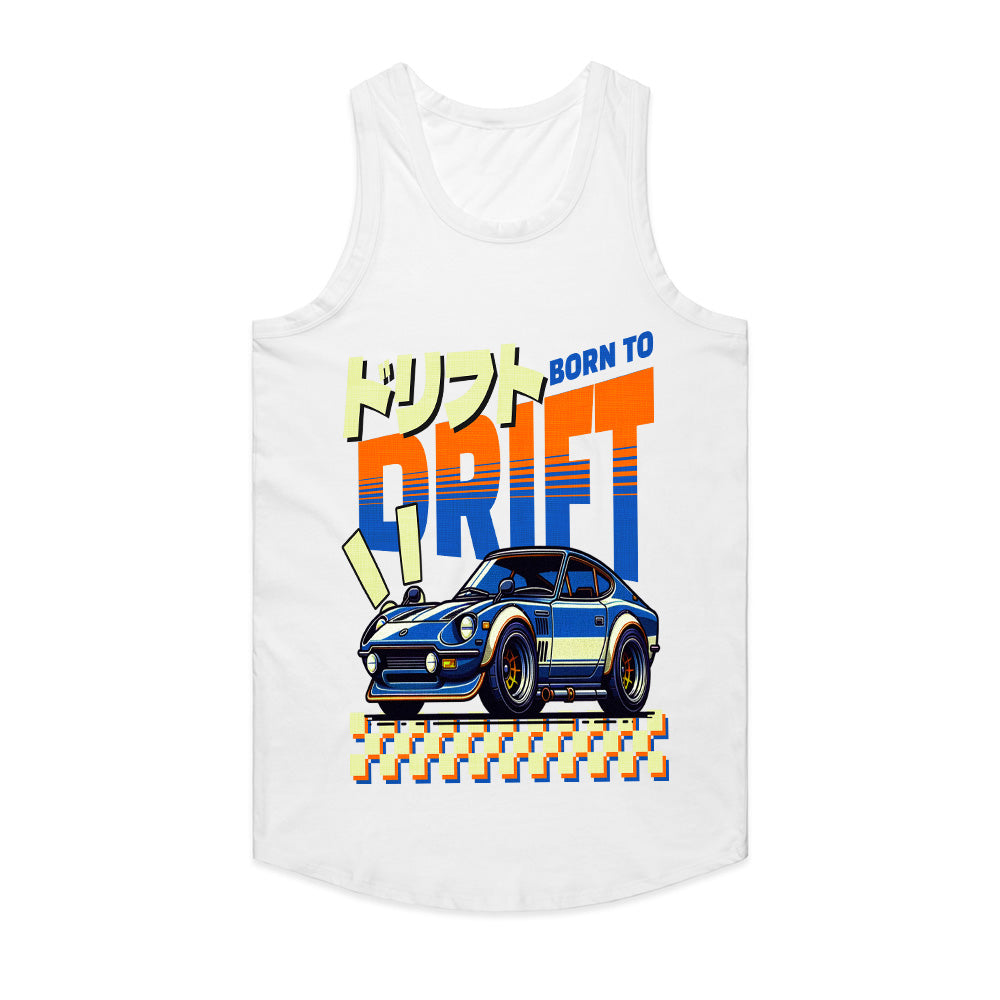 Born to Drift JDM Retro Drift Car T-Shirt – Pixel Street Racer Edition
