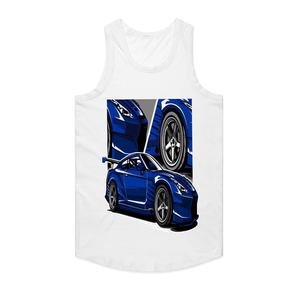 Godzilla GT-R R35 Power T-Shirt – Midnight Blue Edition