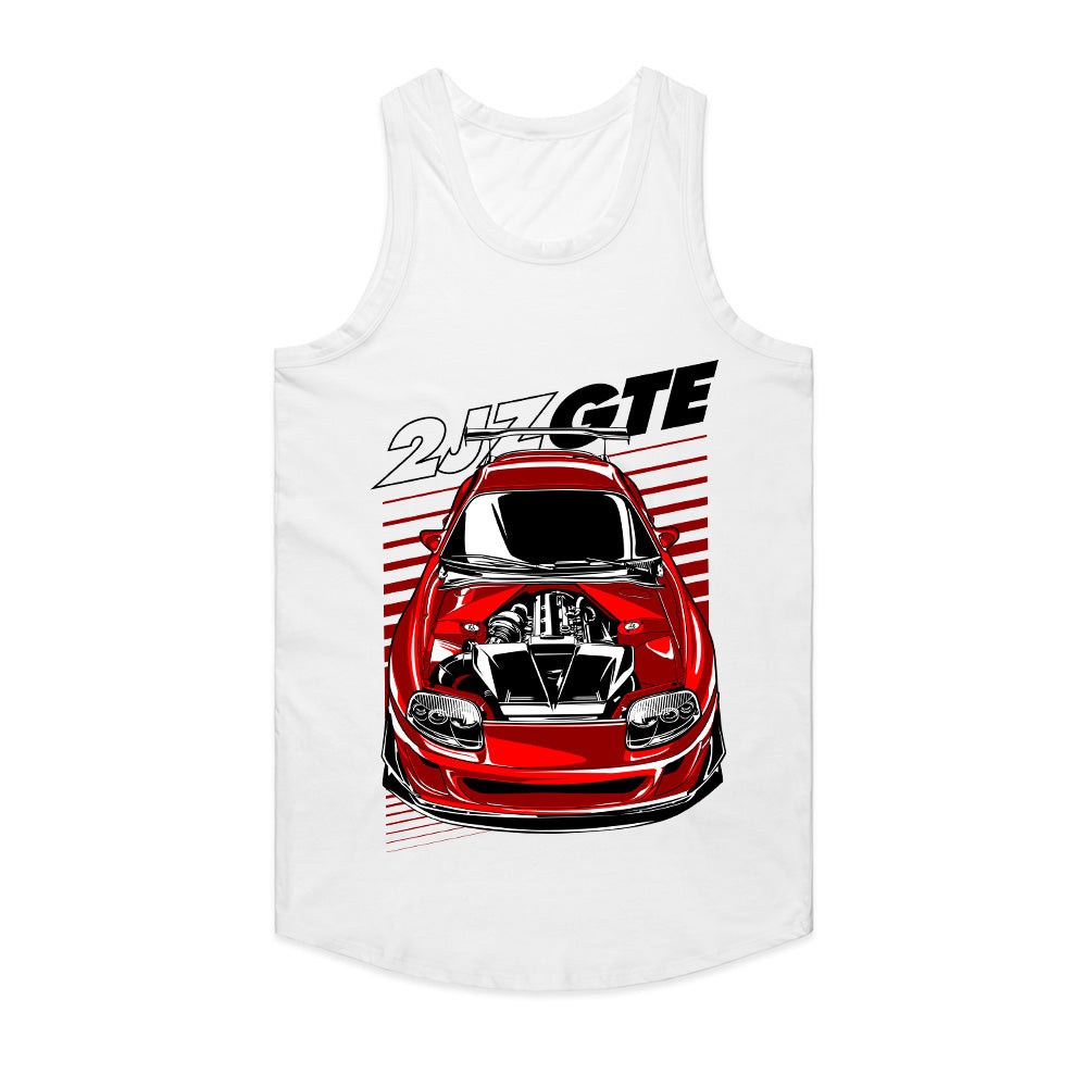 2JZ GTE Supra Power T-Shirt – Redline Boost Edition