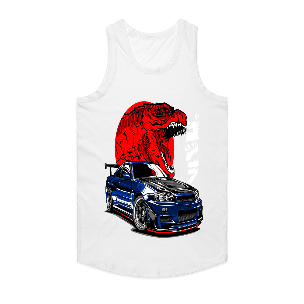 Jurassic Racer: Turbo Beast Streetwear Tee