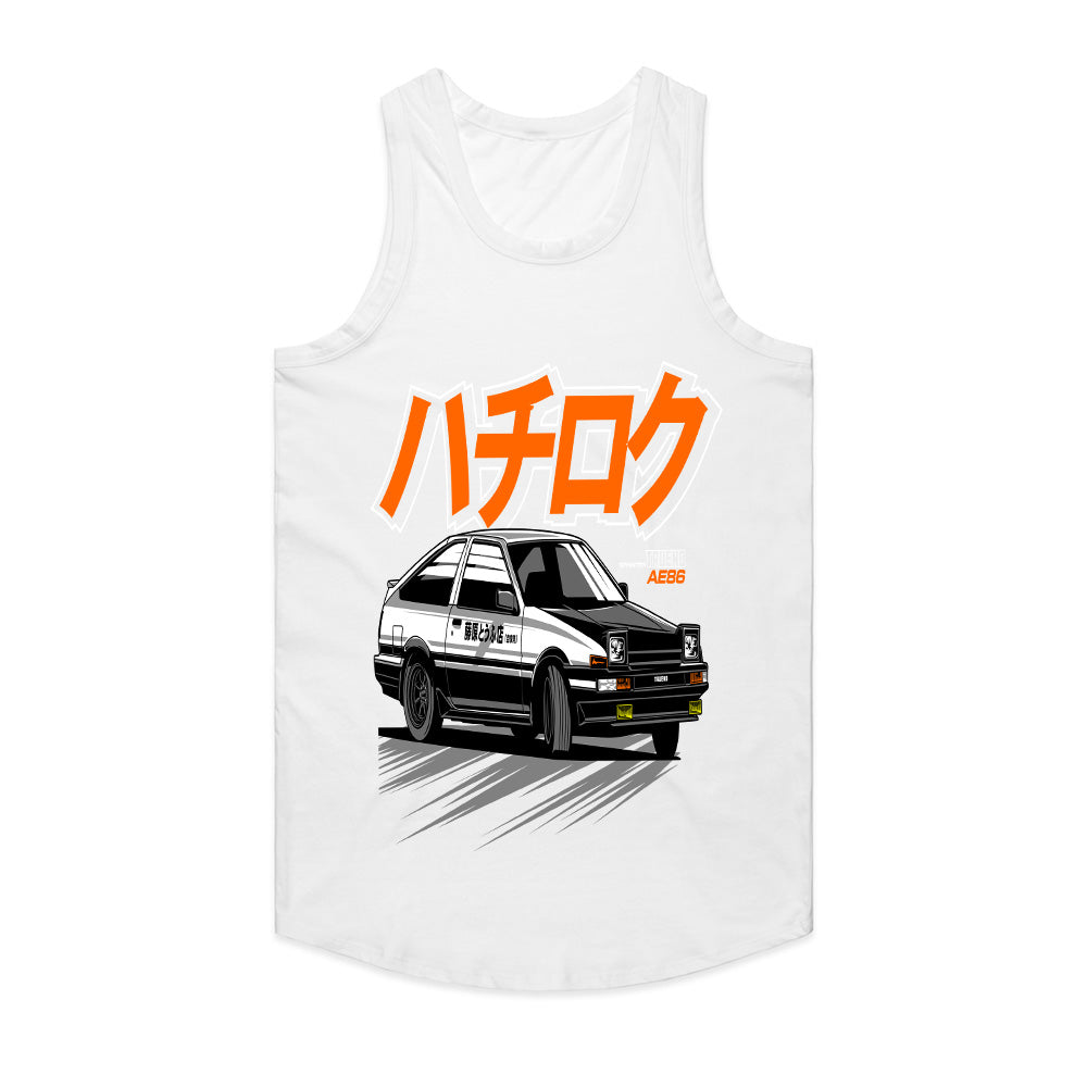 AE86 Hachiroku Drift Legend T-Shirt – Initial D Trueno Edition