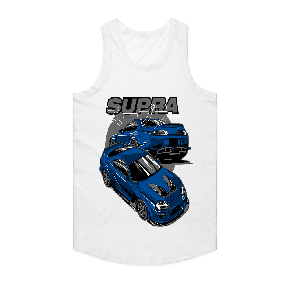 Supra MK4 Legend T-Shirt – JDM King Blue Edition