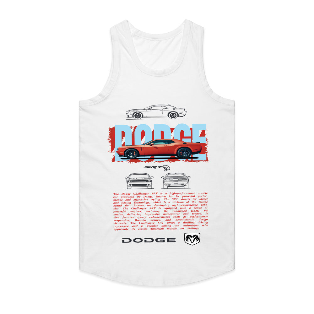 Dodge Challenger SRT Heritage Muscle Car T-Shirt – Built for Legends