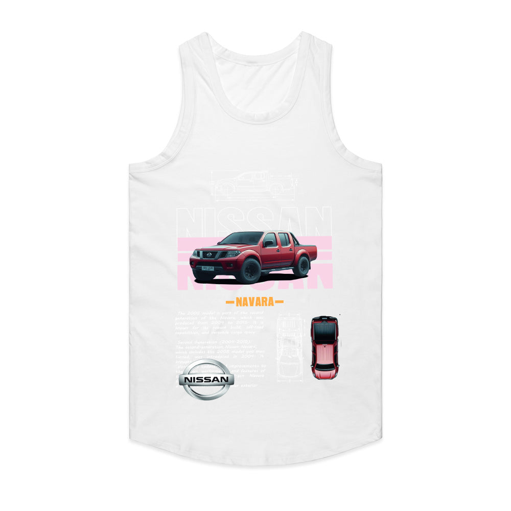 Vintage Nissan Navara Truck Graphic T-Shirt - Bold Automotive Tribute
