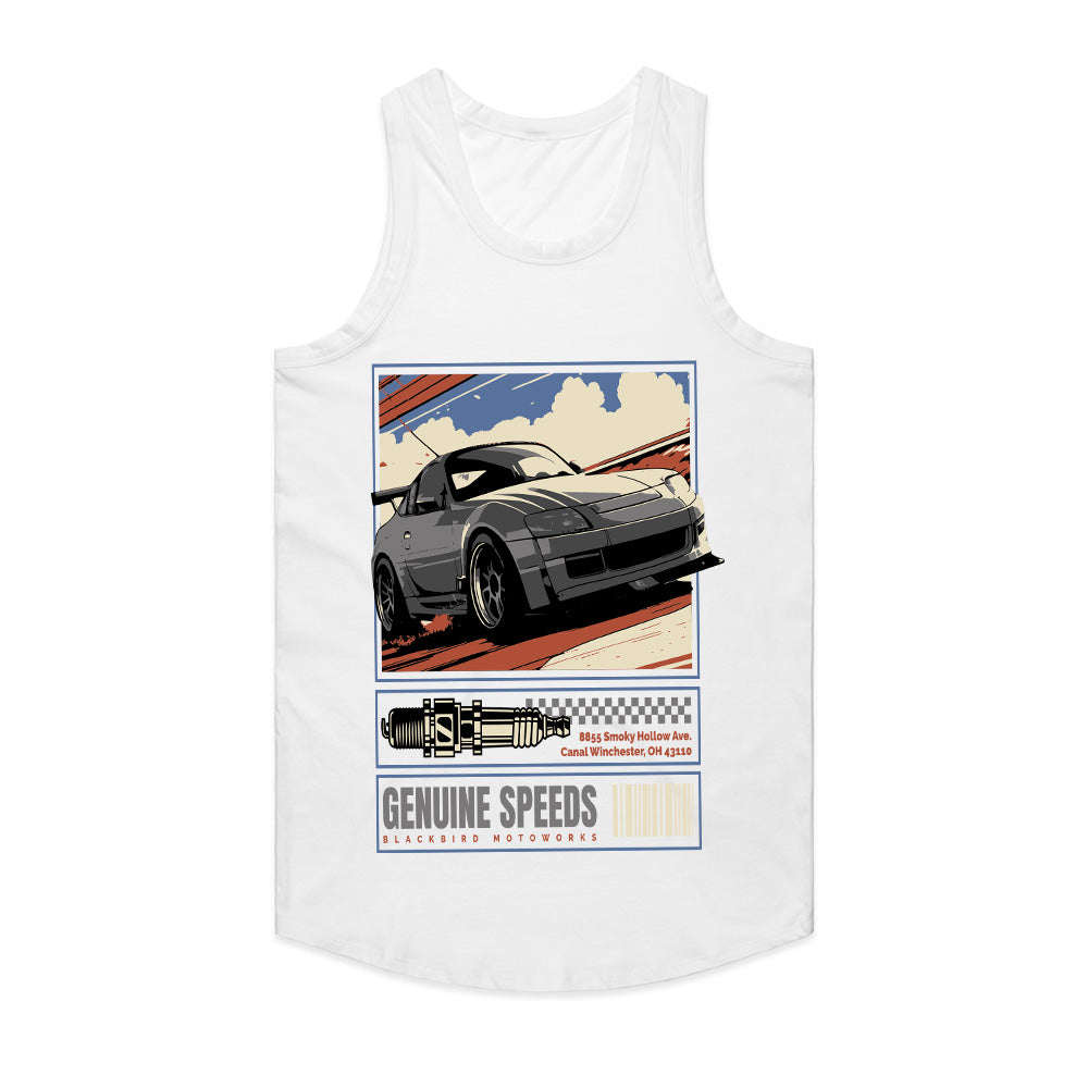 Genuine Speeds - Street Racer Edition Car Graphic Tee