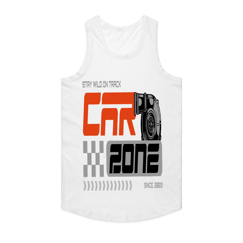 Car Zone Racing Graphic T-Shirt – Stay Wild On Track Motorsport Tee