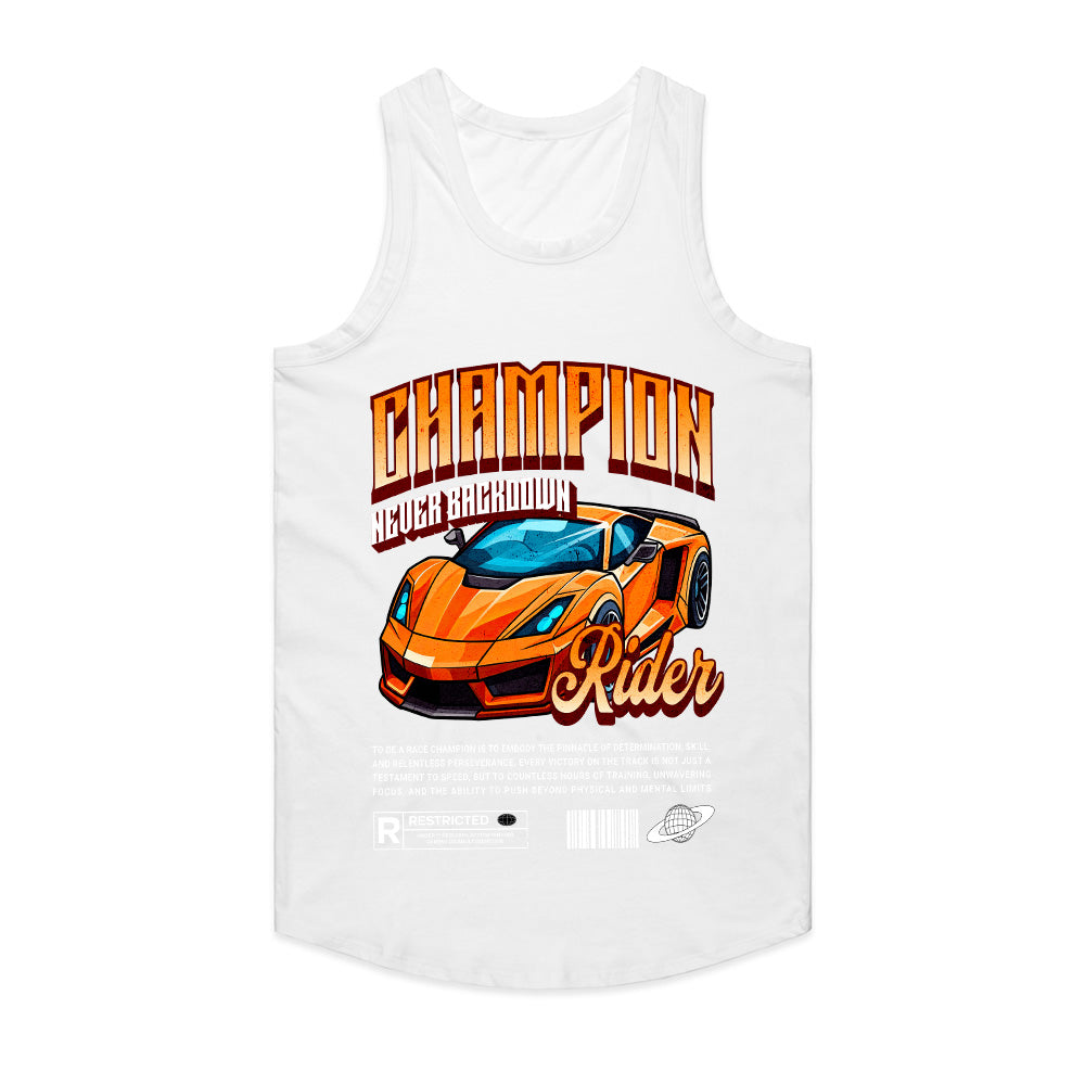 Champion Supercar Rider – Never Back Down Racing T-Shirt