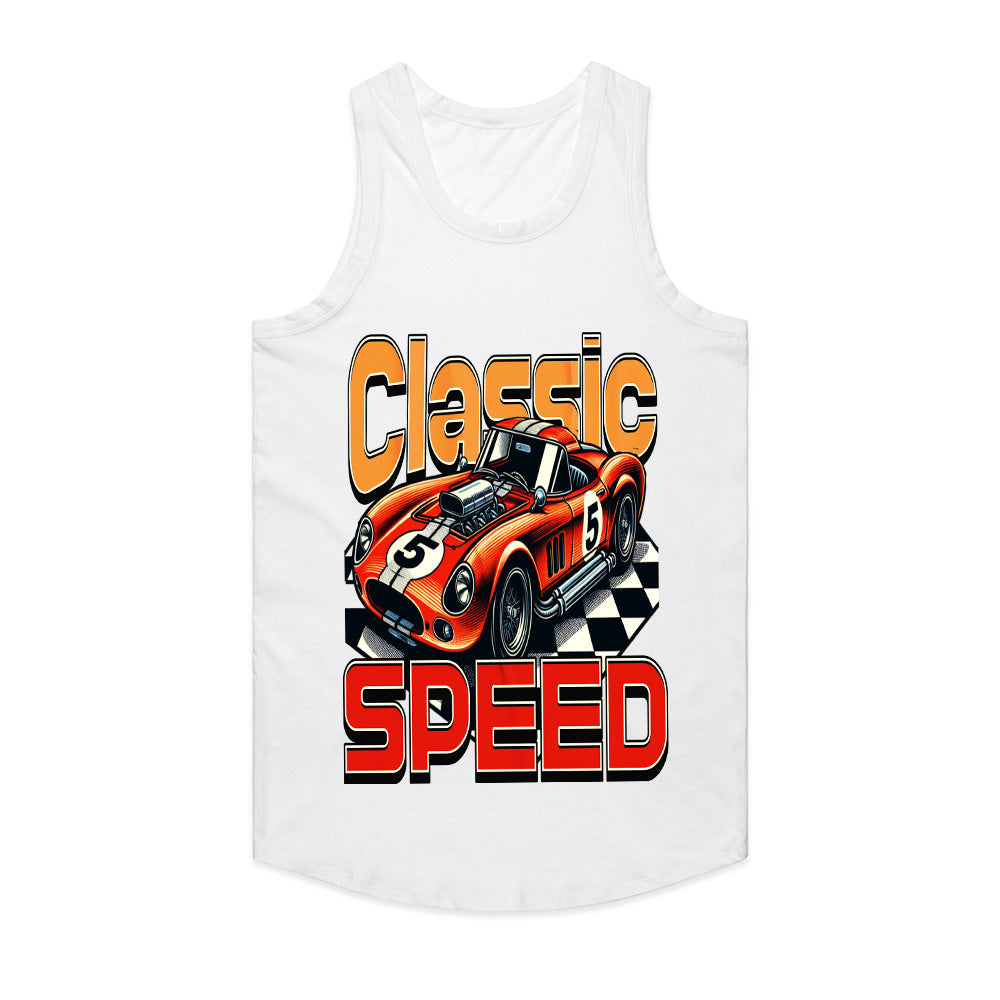 Classic Speed - Retro Racer Vintage Car Tee