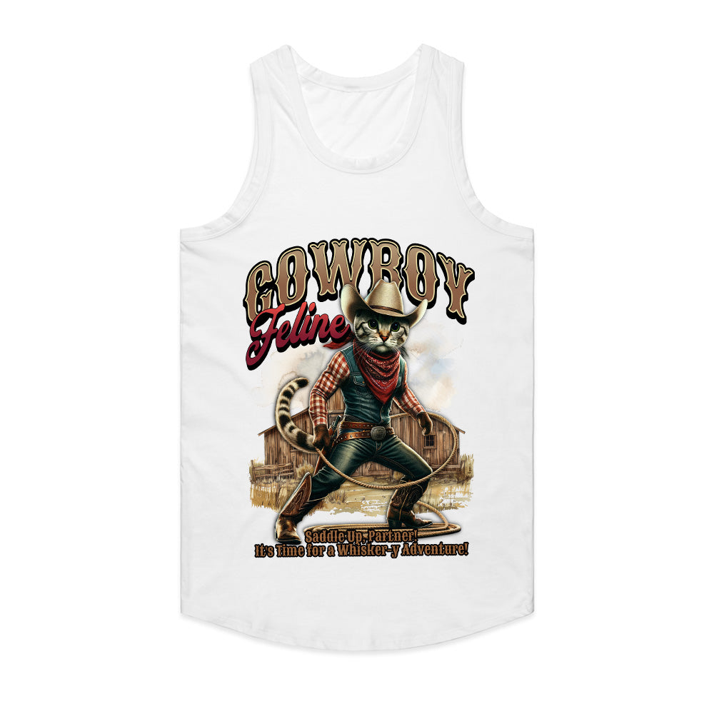 Whisker Wrangler: “Cowboy Feline” Western Adventure Tee