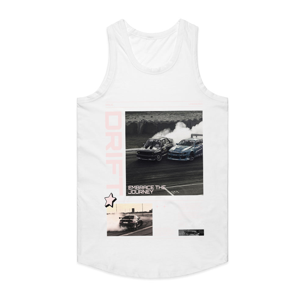 Drift Embrace The Journey - Racing Poster Style Tee