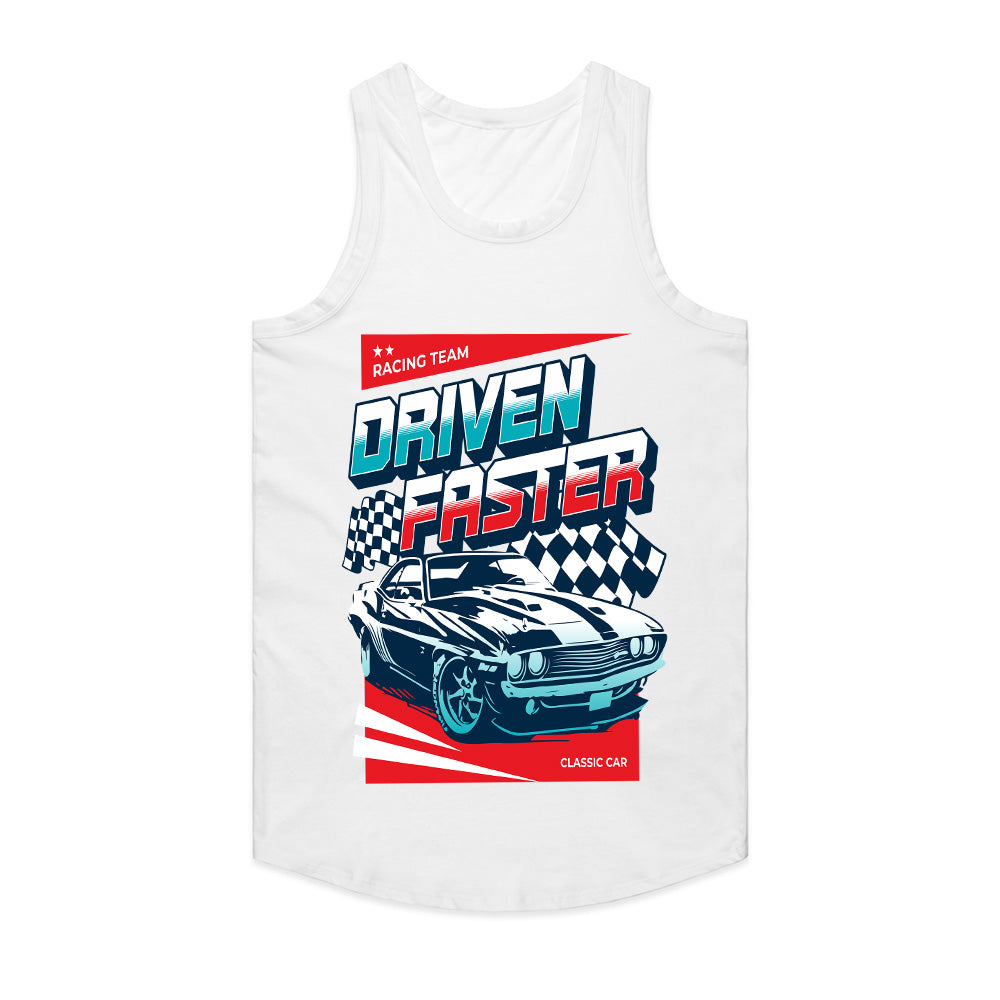 Driven Faster - Classic Racing Team Speed Tee