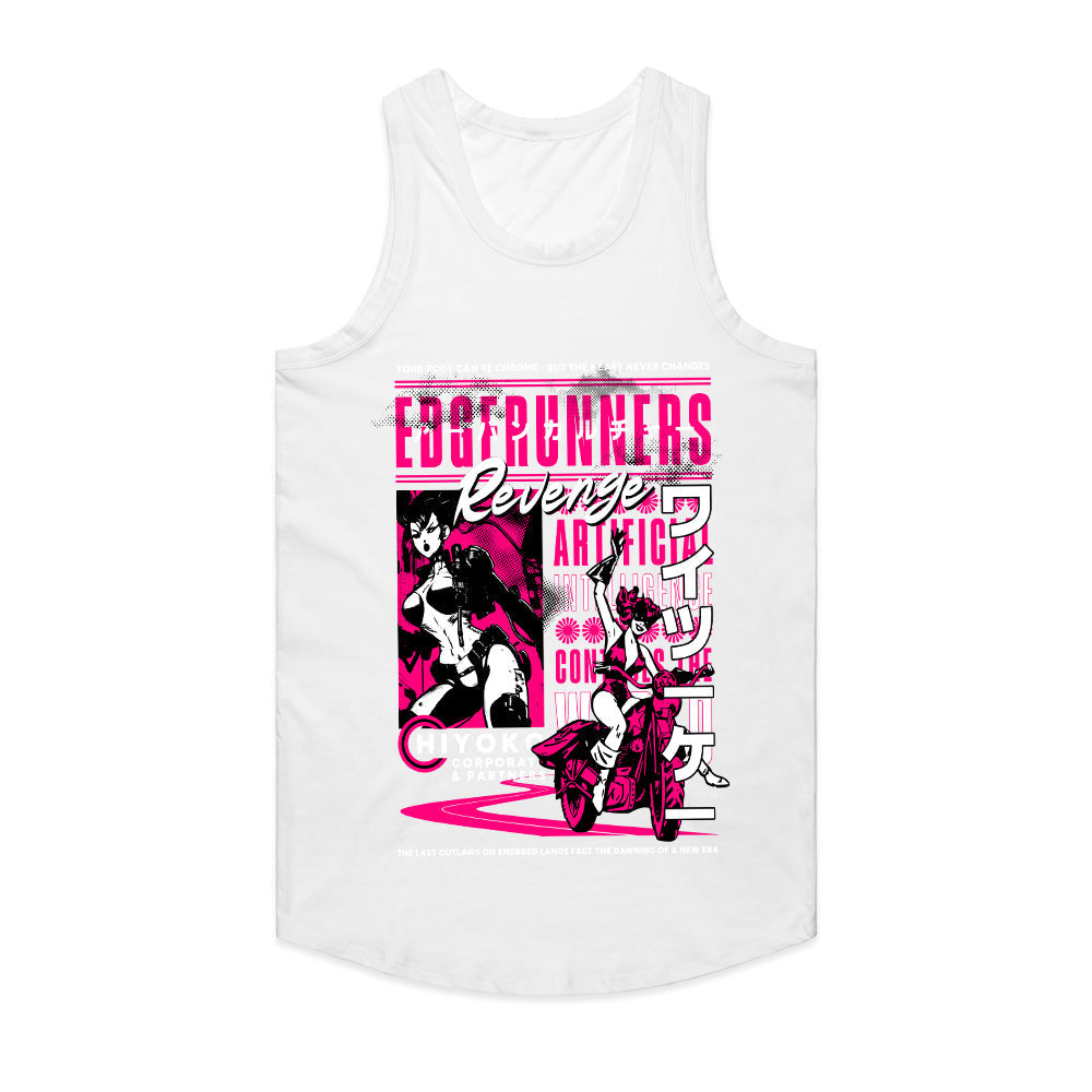 Edgerunners Revenge – Cyberpunk Street Rider T-Shirt