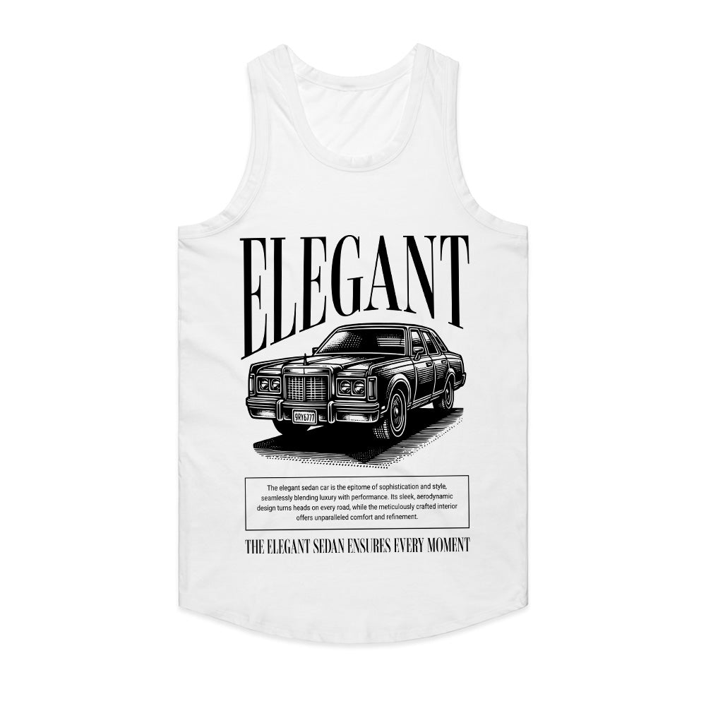 Elegant Sedan - Classic Luxury Vintage Car Tee