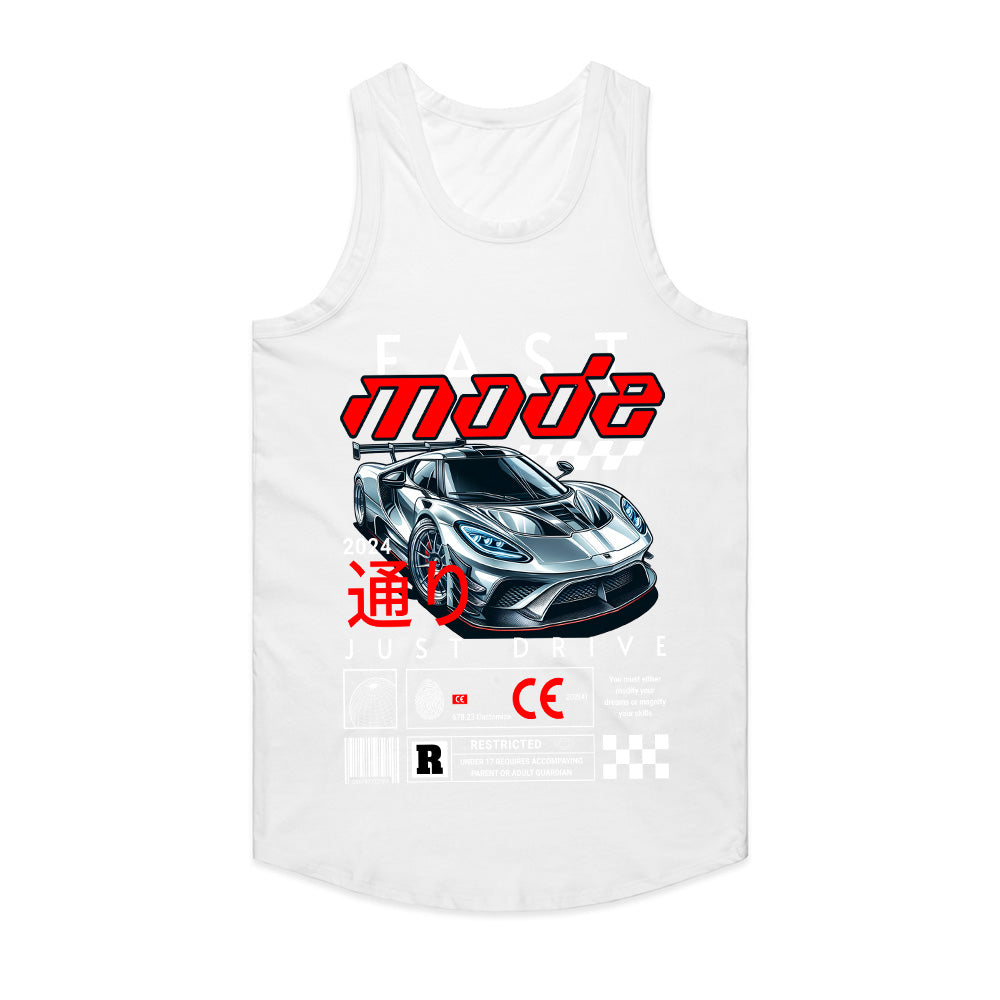 Fast Mode Street Racer - JDM Inspired Car Culture T-Shirt