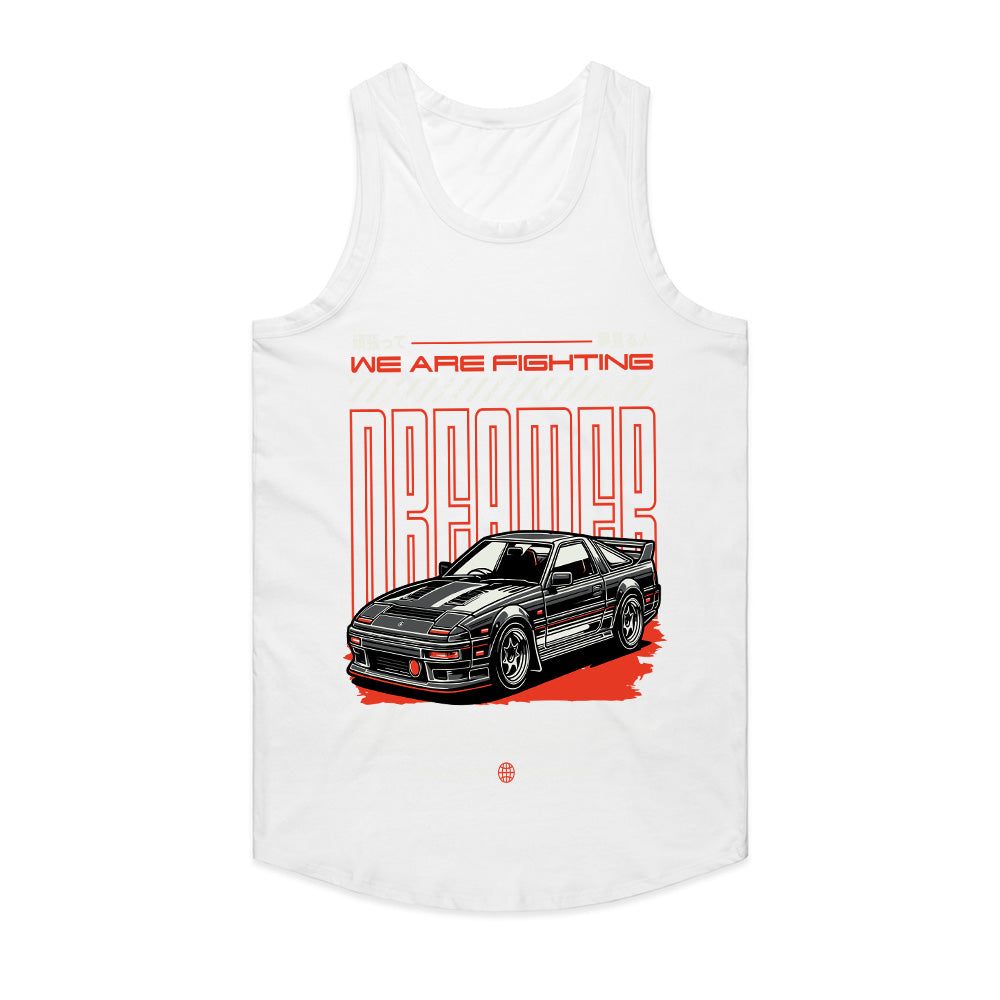 Fighting Dreamer - Retro JDM Street Racer Inspiration T-Shirt