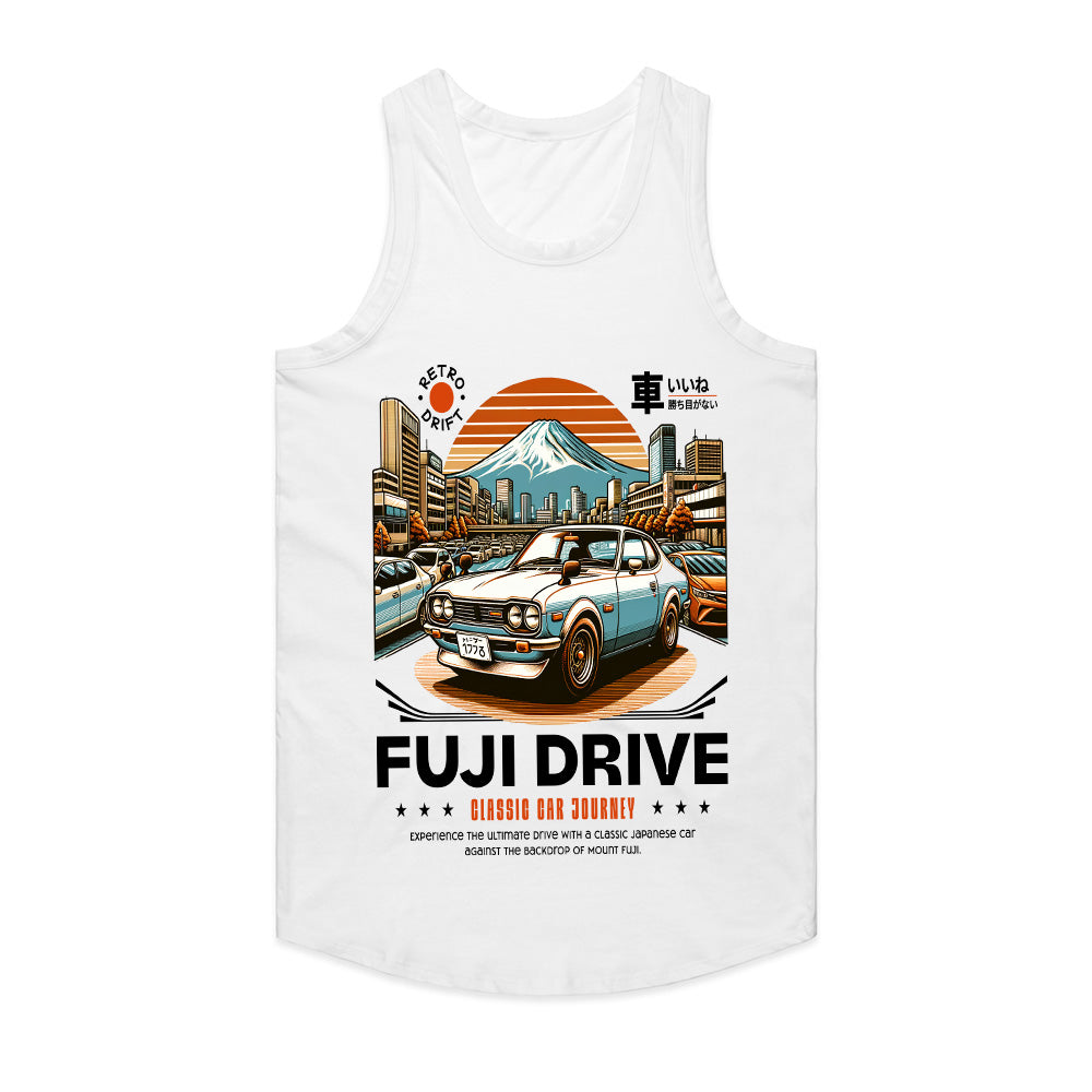 Fuji Drive: Classic JDM Car Journey T-Shirt