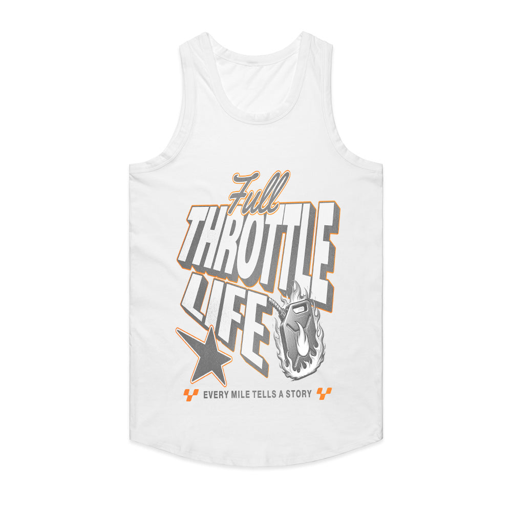Full Throttle Life: Every Mile Tells a Story T-Shirt