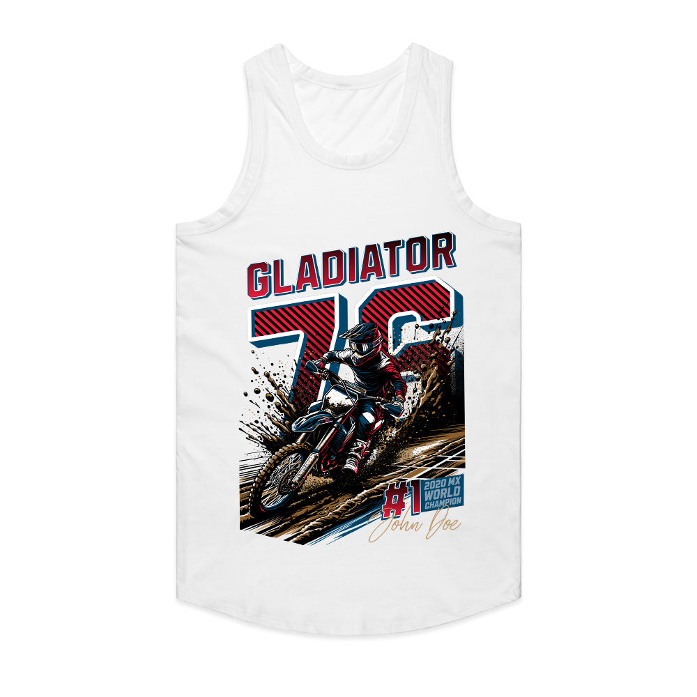 Gladiator 76 – MX World Champion Motocross T-Shirt