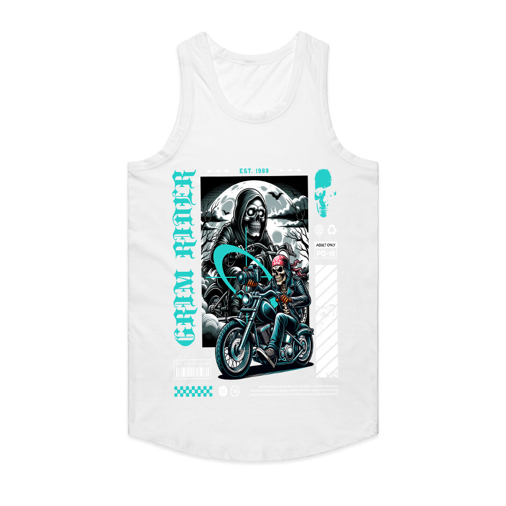 Grim Rider – Dark Reaper Motorcycle Streetwear T-Shirt